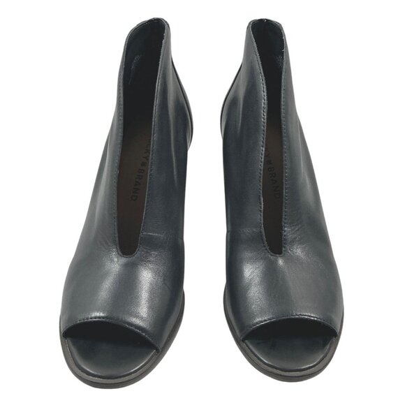 Lucky Brand leather open-toe ankle bootie heels - size: 7M - Picture 3 of 8
